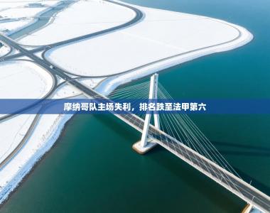 摩纳哥队主场失利，排名跌至法甲第六